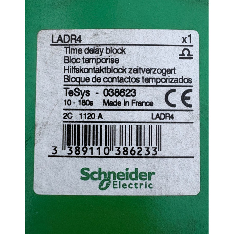 SCHNEIDER ELECTRIC LADR4 BLOC TEMPORISE x1