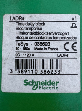 SCHNEIDER ELECTRIC LADR4 BLOC TEMPORISE x1