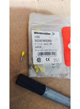 Weidmüller 9026080000 线端套圈 1 毫米 2 端子连接器 Transduc