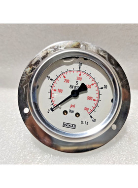 Wika 0-600磅/平方英寸0-40巴压力表Hamworthy HCY31019