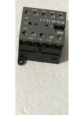 ABB B7S-30-10-1.7 迷你接触器线圈 24VDC 3极 4A 220V 控制器发