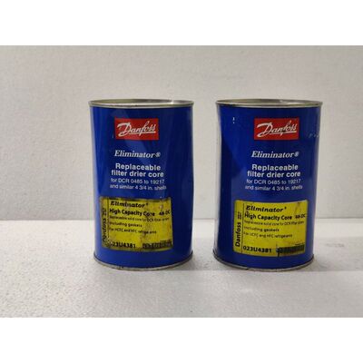 2 x Danfoss 023U4381 Eliminator Replaceable Filter Drier Cor