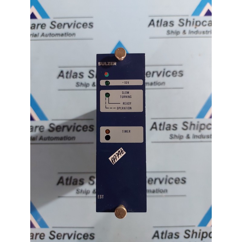 SULZER Est 112.046.021.200 Motore Slow Girevole Modulo