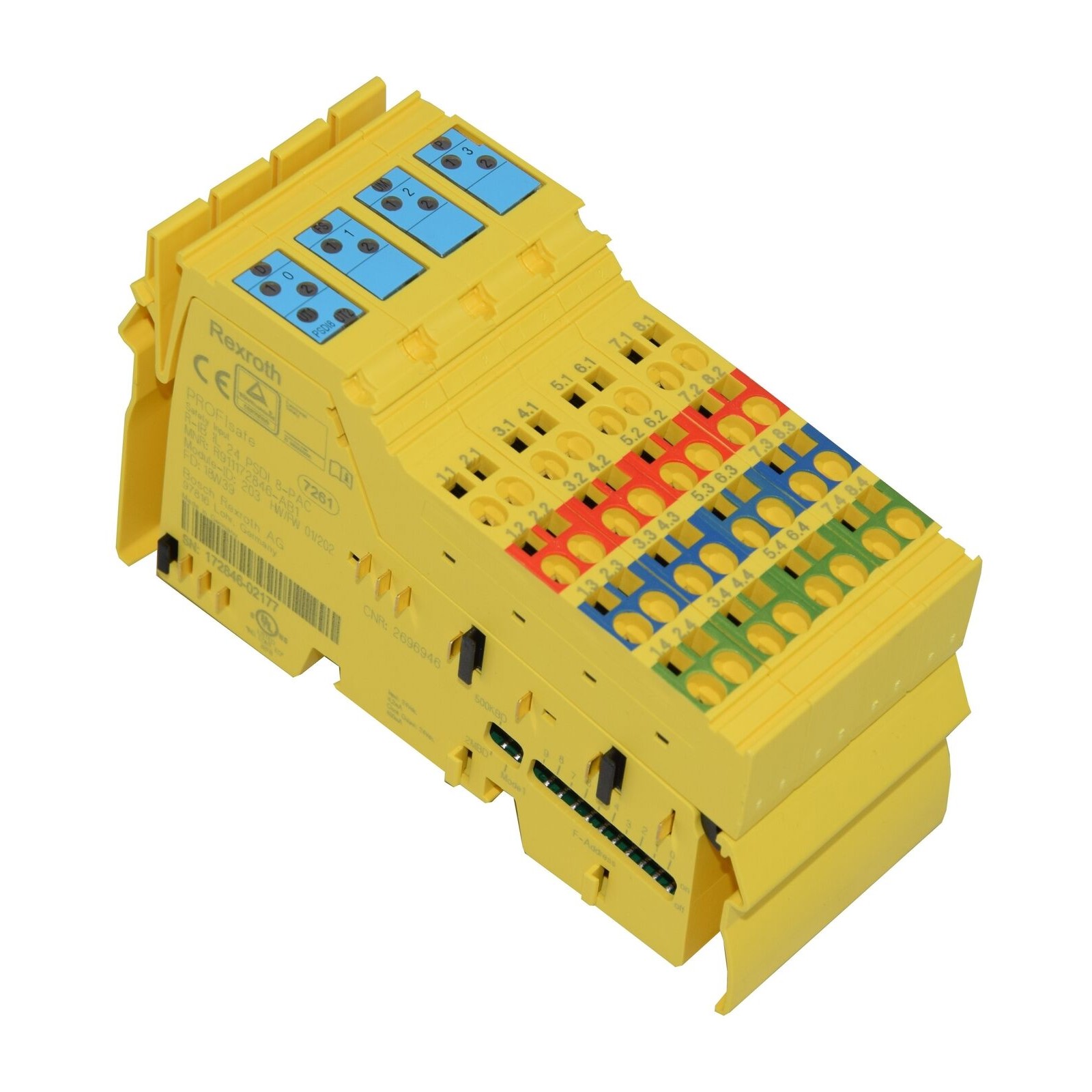 Rexroth R-IB IL 24 PSDI 8-PAC Profisafe Module 2696946