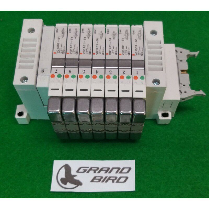 SMC VV5Q11-08-DUQ00129 底座 VQ1A01-51 7EA,二手