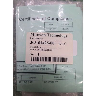 MATTSON 303-01425-00 PADDLE,条纹,ASPEN 2,全新