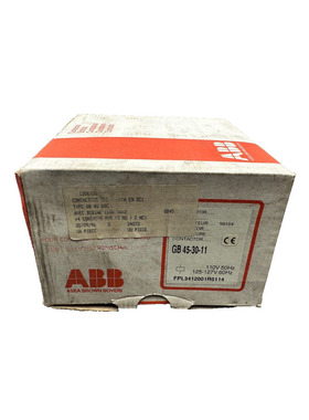 PETERCEM GB45 ABB GB 45-30-11 CONTACTEUR TRIPHASE 60A x1pc