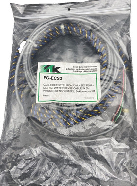 TTK FROGSYS FG-ECS3 CABLE DETECTEUR EAU 3M SECTEUR x1pc