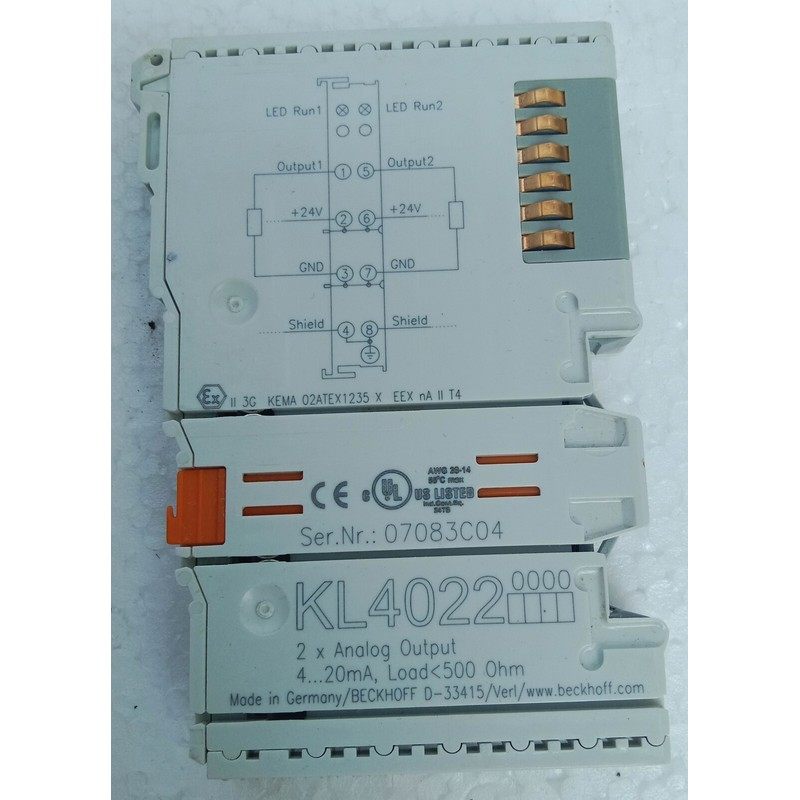 Modulo Di Uscita Analogica BECKHOFF KL4022