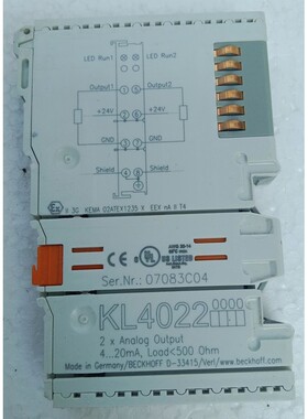 Modulo Di Uscita Analogica BECKHOFF KL4022