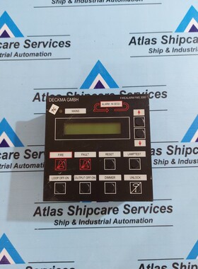 Deckma FMS 3000 Ht01-e10 Fuoco Allarme Principale Pannello