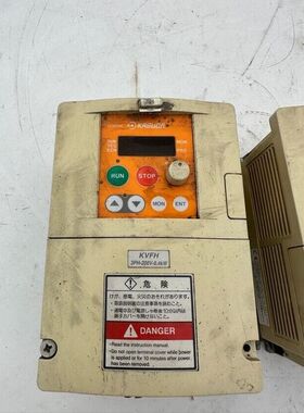 1pc x KASUGA KVFH204E TRANSISTOR INVERTER 3PH-200V-0.4Kw 97E