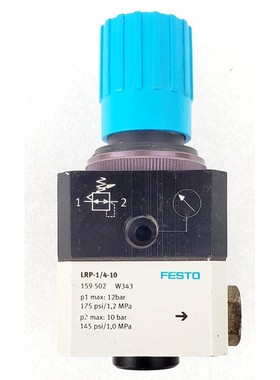 Vanne De Régulation De Pression FESTO LRP-1/4-10 159502