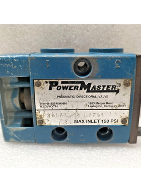 MANNESMANN REXROTH P29187 POWER MASTER PNEUMATIC DIRECTIONAL