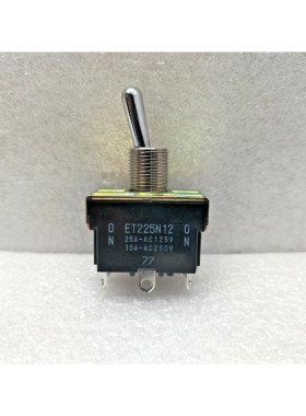 ET225N12 TOGGLE SWITCH 25A-AC125V/15A-250V
