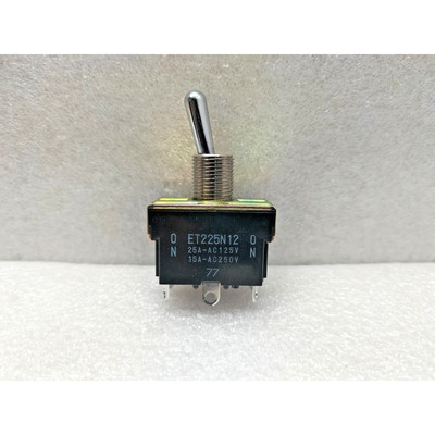 ET225N12 TOGGLE SWITCH 25A-AC125V/15A-250V