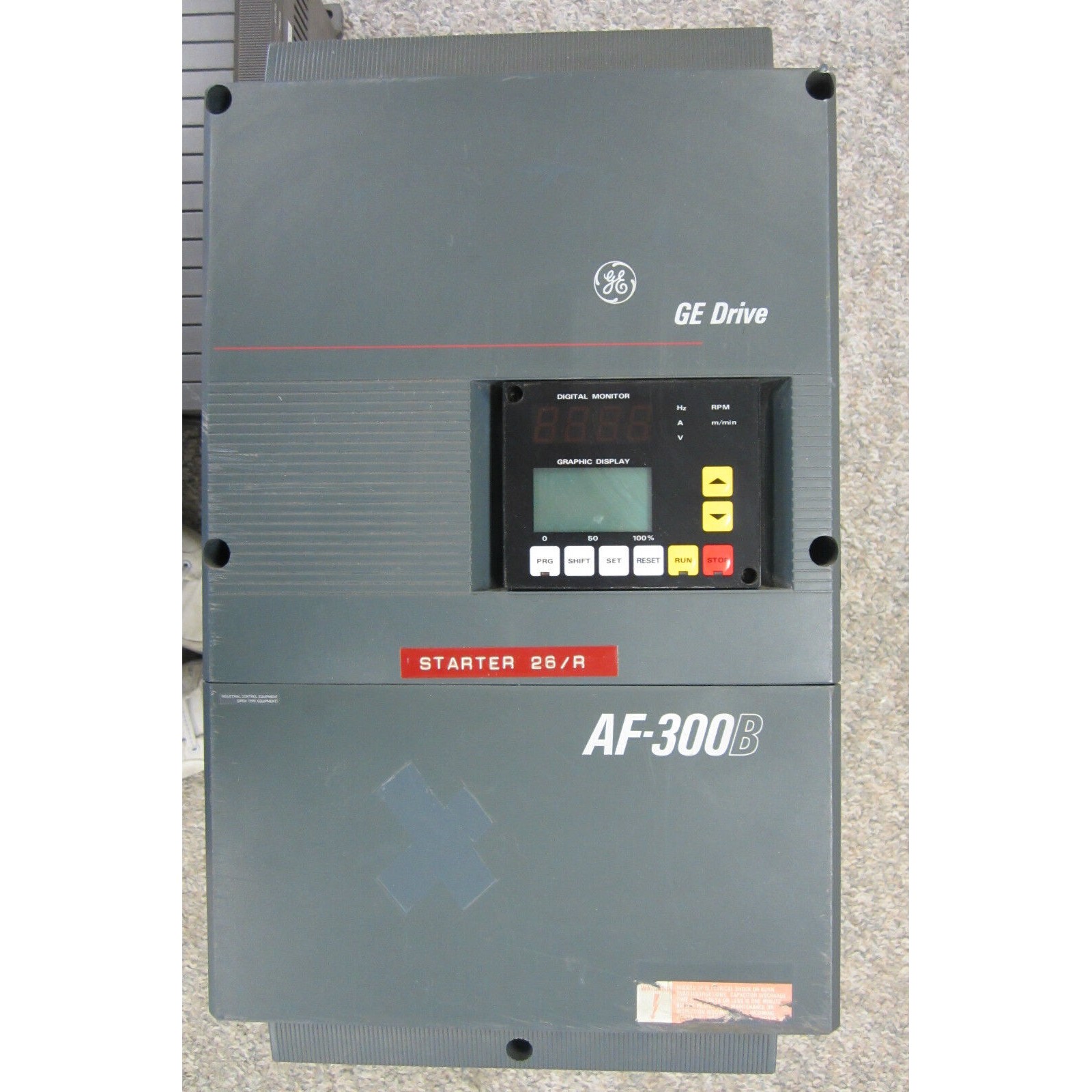 Utilisé GENERAL ELECTRIC 6VAF343015B-A2 AF-300B Lecteur 6VA