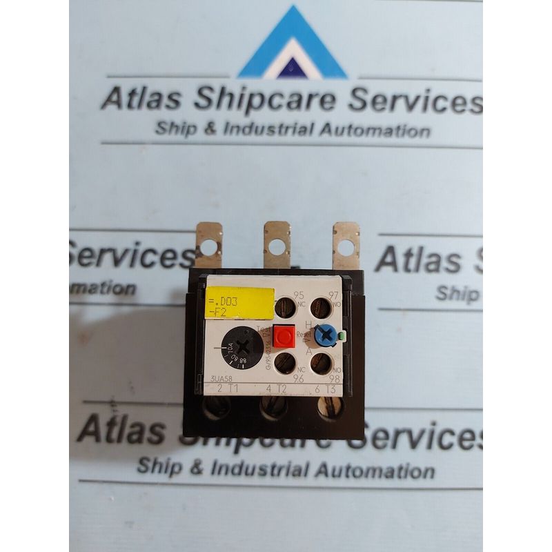 SIEMENS 3UA58 00-8W Relè Di Sovraccarico Per Controllo Moto