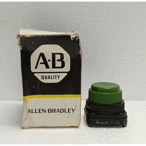 Allen-Bradley 800H-R1 Drucktaste Grün Gestiefelt Kappe Nema