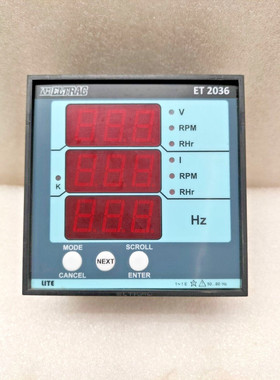 ELTRAC ET 2036 多功能数字面板计量器