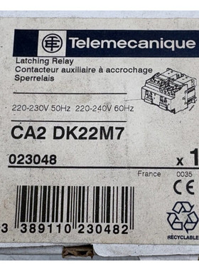 TELEMECANIQUE CONTACTEUR AUXILLIAIRE A ACROCHAGE CA2 DK22M7