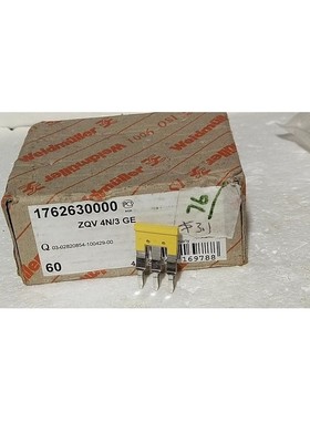 Weidmüller 1762630000 ZQV 4N/3 GE Jumper Flat 3Position Pin