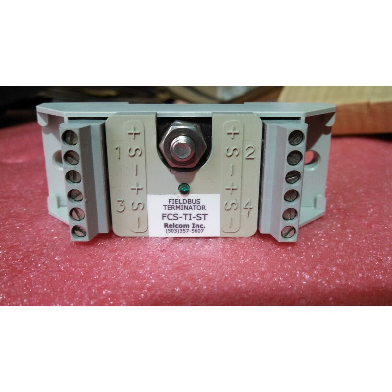 Relcom Fieldbus FCS-TI-ST Terminator 可编程式逻辑控制器 DCS