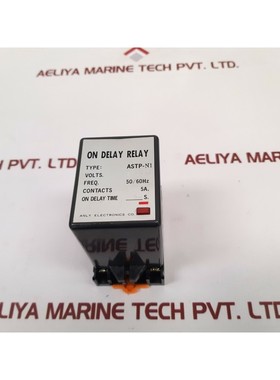 Anly Astp-n1 Time On Delay Relay 240VAC 50/60 Hz