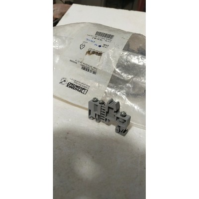 Phoenix Contact E/UK 1201442 端支架导轨夹端子块连接器