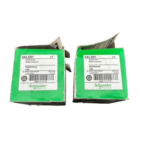SCHNEIDER ELECTRIC XALD01 011473 HARMONY CONTROL BOX x2pc