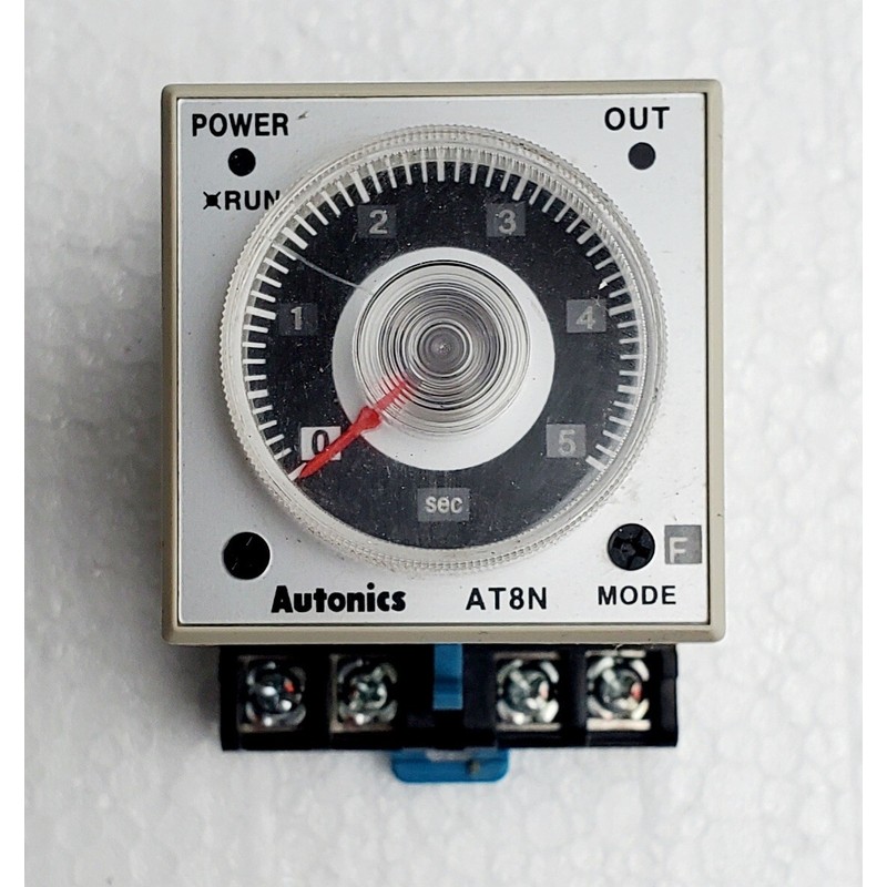 Timer Analogico Industriale Autonics AT8N AC 100-240V DC 24-