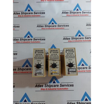 ELECTROMATIC S-SYSTEM SB 125 230 Ritardo Su Rilascio 230V AC