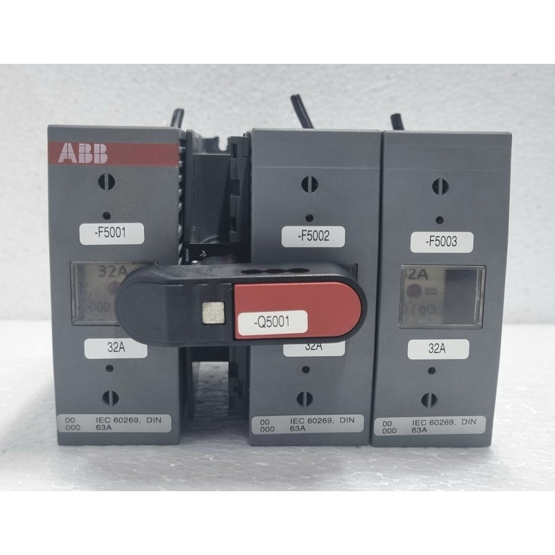 ABB OS63D12 熔断开关 63A 3 杆