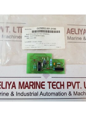 Alsthom sca 666 pcb card