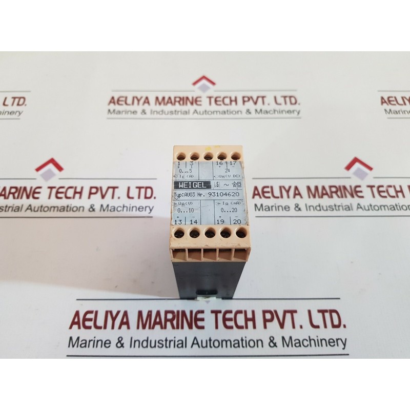 Weigel au03 relay 93104620