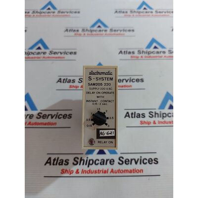 ELECTROMATIC S-SYSTEM SAM 205 220 Verz?gerung Auf Betreiben