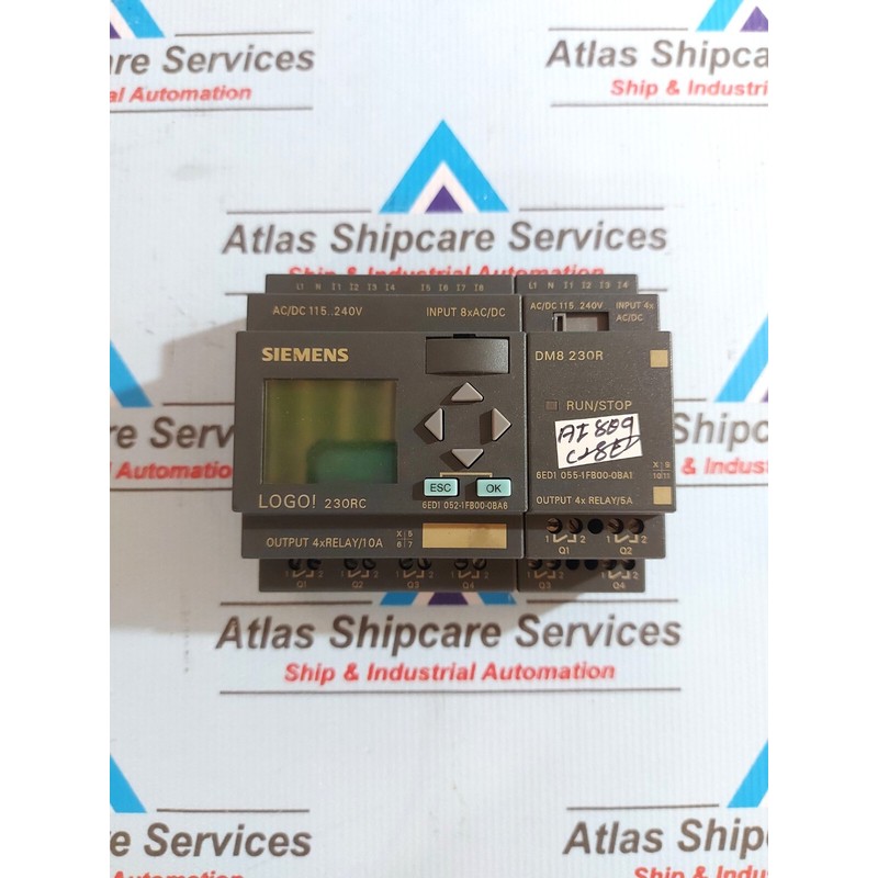 Módulo De Lógica Siemens LOGOI 230RC 6ED1 052-1FB00-0BA6