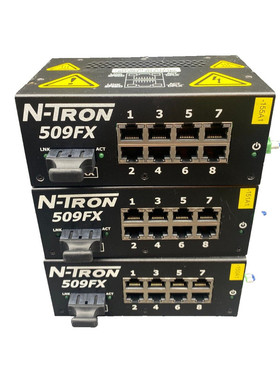 N-TRON 509FX 509FX-A-SC 10-30V AMPS 1.0A INDUSTRIAL ETHERNET