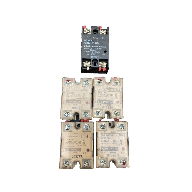 OMRON G3NA-210B x4pc + G3N-210B SOLID STATE RELAY