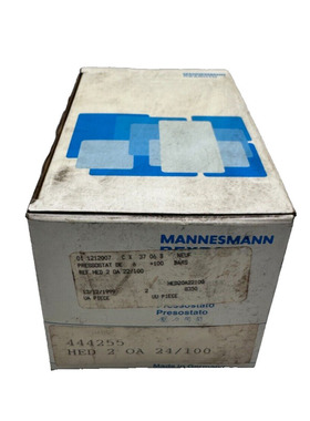 MANNESMANN REXROTH HED 2 OA 24/100 HYDRONORMA PRESSOSTAT