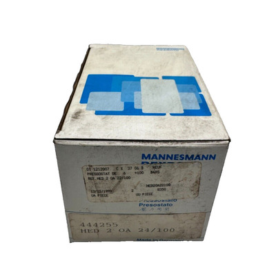 MANNESMANN REXROTH HED 2 OA 24/100 HYDRONORMA PRESSOSTAT
