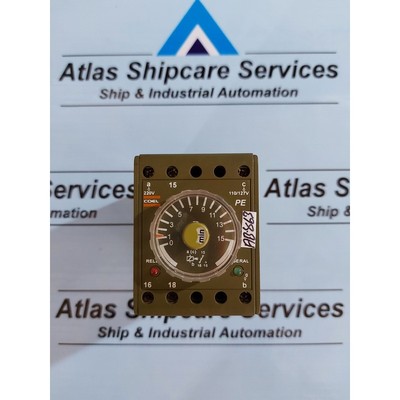 Cole PE Temporizador Relé 15 Min 110/220VAC