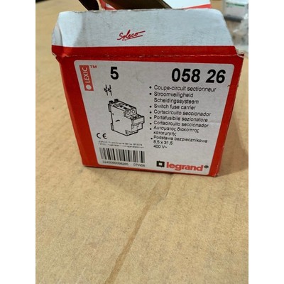 3 x COUPE-CIRCUIT LEXIC - 2P - CARTOUCHE CYLIND IND 8X32 400