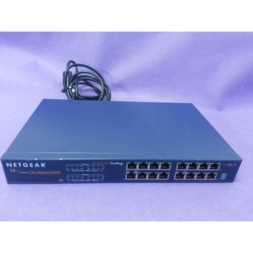 Netgear FS516 16-port 10/100 以太网交换机, 二手