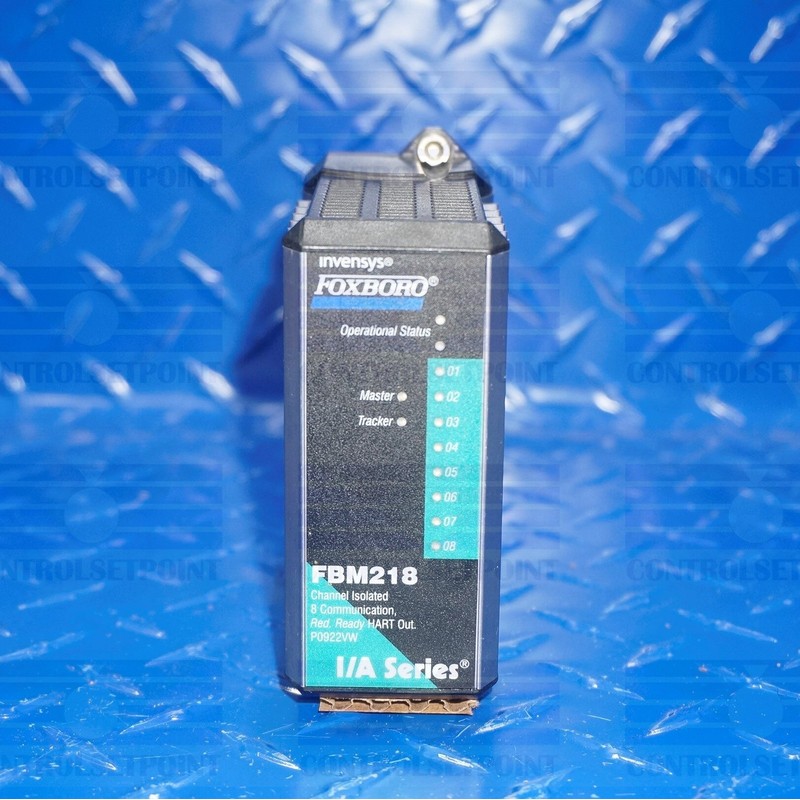 FOXBORO INVENSYS FBM218 P0922VW 4 至 20MA 隔离 8 Comm 红色准