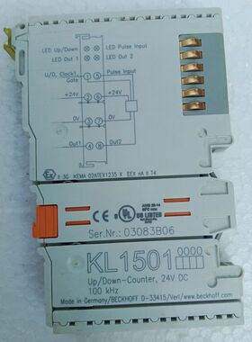 BECKHOFF KL1501 UP/DOWN -COUNTER 24VDC PROGRAMMBLE CONTROLLE