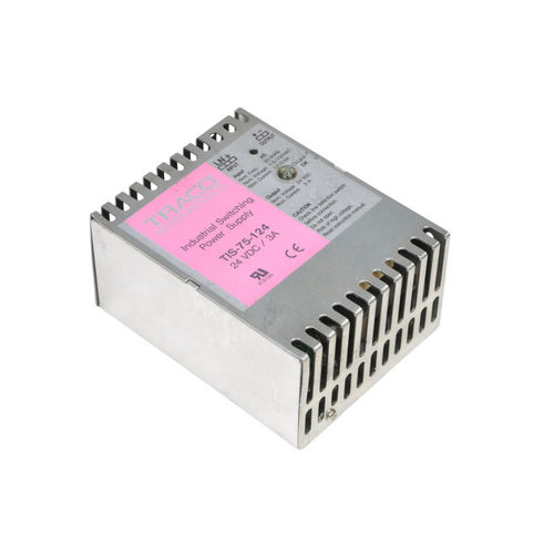 TRACO POWER power supply TIS 75-124, 24VDC 3A DC-ON, 115/230