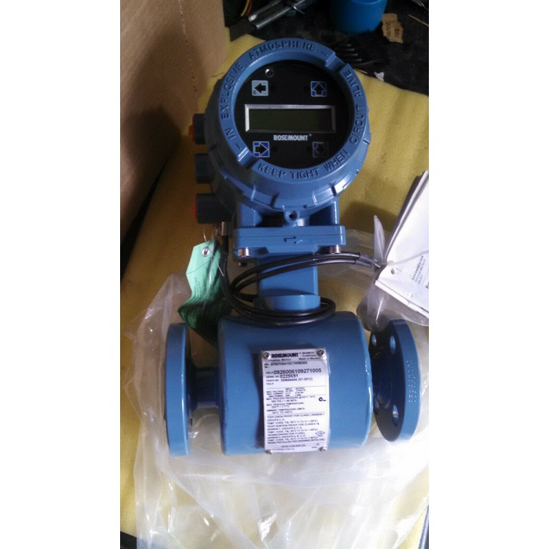 Rosemount 8732EST Hart 4-20mA 177C 1英寸磁性流量计发射器传感
