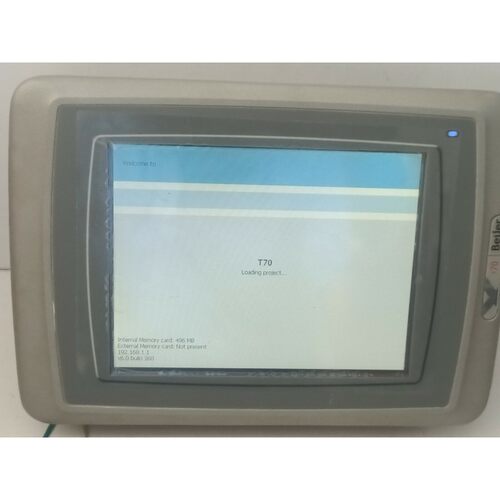 Beijer Electronics Operator PANEL Name: I X PANEL T70 Type: