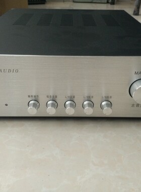 大功率2X100W+300W三声道对管功放整机